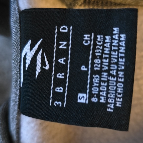 NIKE BOYS GRAY ZIPPERED HOODIE SIZE SMALL - Picture 8 of 14